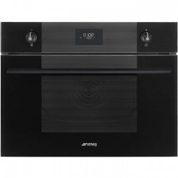 Микроволновая печь встраиваемая Smeg SO4101M0B3 (черный)