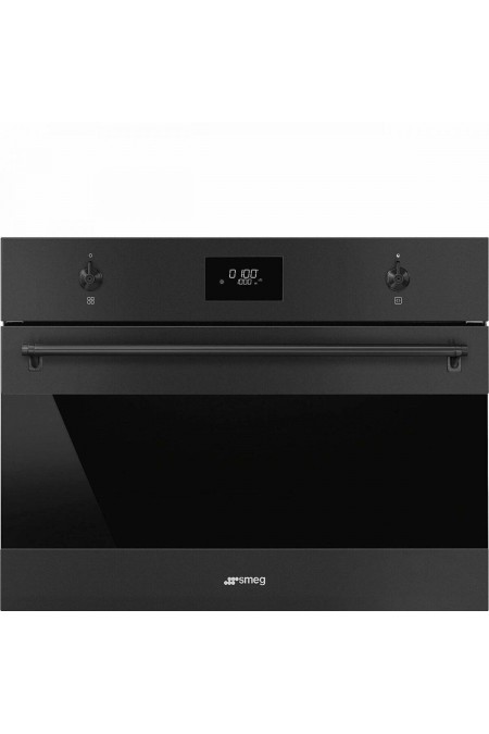 Микроволновая печь встраиваемая Smeg SO4301M0N (черный) 