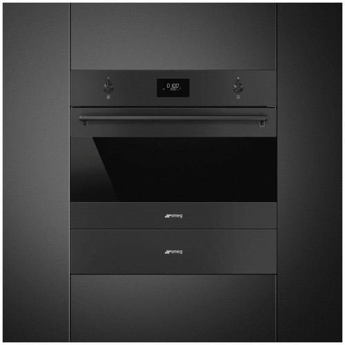 Микроволновая печь встраиваемая Smeg SO4301M0N (черный) 1