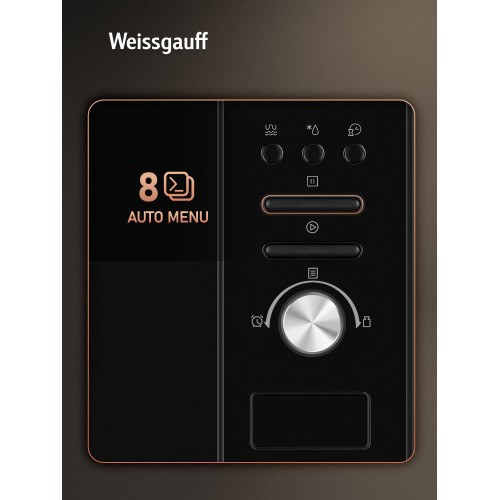 Микроволновая печь встраиваемая Weissgauff BMWO-206 Grill (черный) 1