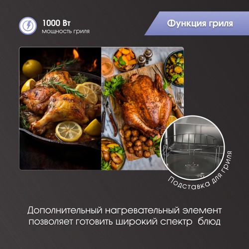 Микроволновая печь встраиваемая Zigmund Shtain BMO 16.202 S (серебристый) 3