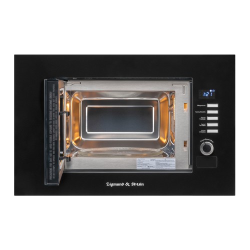 Микроволновая печь встраиваемая Zigmund Shtain BMO 21 B (черный) 8