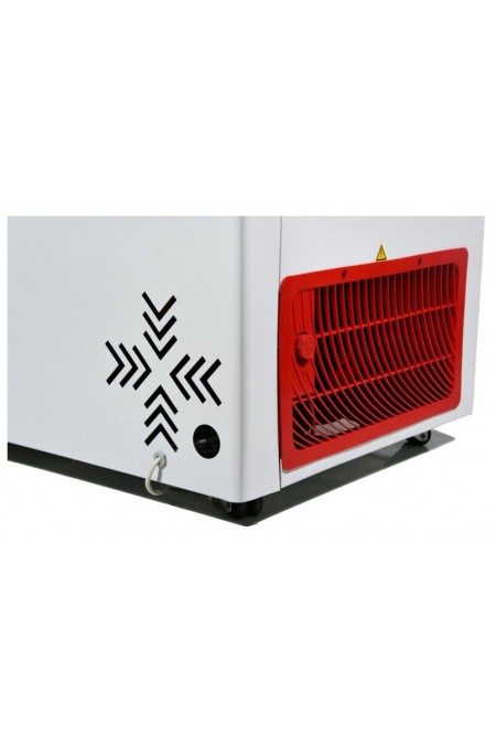 Морозильная бонета Frostor Gellar FG 400 E (белый/красный) 1