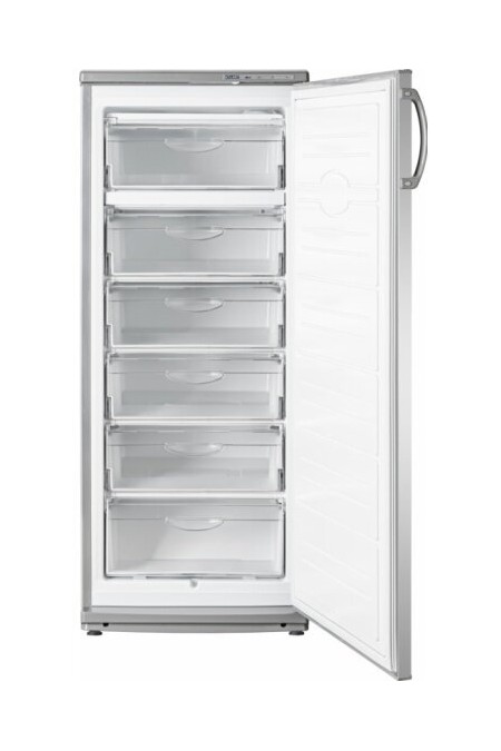 Морозильник Атлант M 7184-080 (серебристый) 2