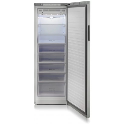 Морозильник БИРЮСА M6047SN (металлик) 1