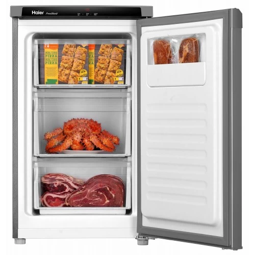 Морозильник Haier HF-82SAA (серебристый) 7