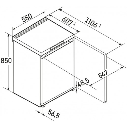 Морозильник Liebherr Fe 1414 (белый) 4
