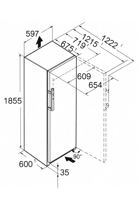 Морозильник Liebherr SFNsdd 5237 (серебристый) 2