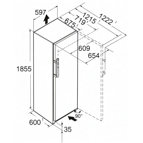 Морозильник Liebherr SFNsdd 5237 (серебристый) 5