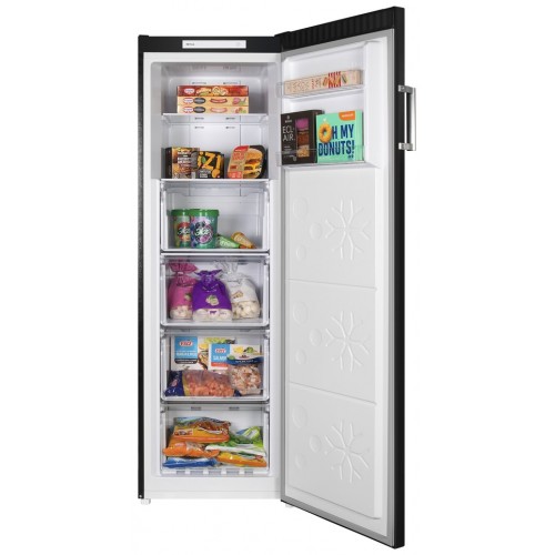 Морозильник MAUNFELD MFFR170SB (черная нержавеющая сталь) 1