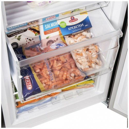 Морозильник MAUNFELD MFFR170SB (черная нержавеющая сталь) 4