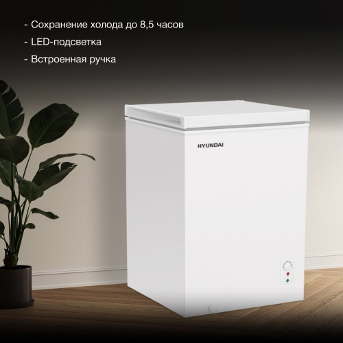 Морозильный ларь Hyundai CH10081 (белый) 4