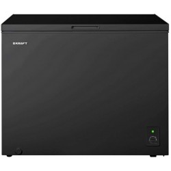 Морозильный ларь KRAFT BD (W)-280BRX (черный)