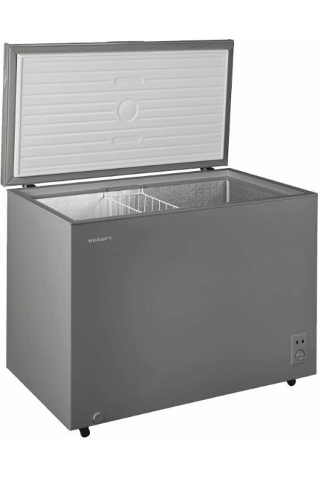 Морозильный ларь Kraft BD (W)-340SRX (серый) 2