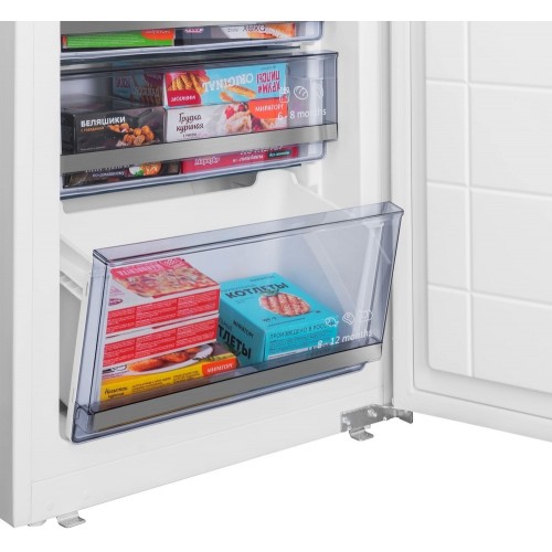 Встраиваемый холодильник Maunfeld MBF19354NFWGR LUX Inverter (белый) 13