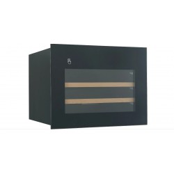 Винный шкаф Hyundai HBWC 0461 SCT (черный)