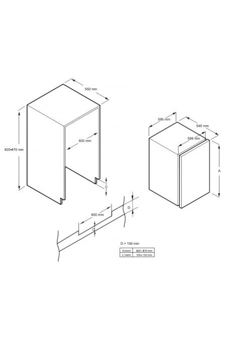 Встраиваемый холодильник Beko BU 1100 HCA (белый) 2