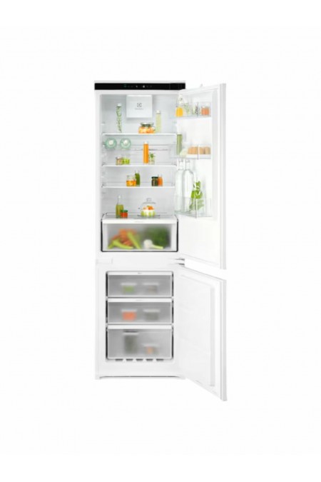 Встраиваемый холодильник ELECTROLUX E7TNGE18S (белый) 