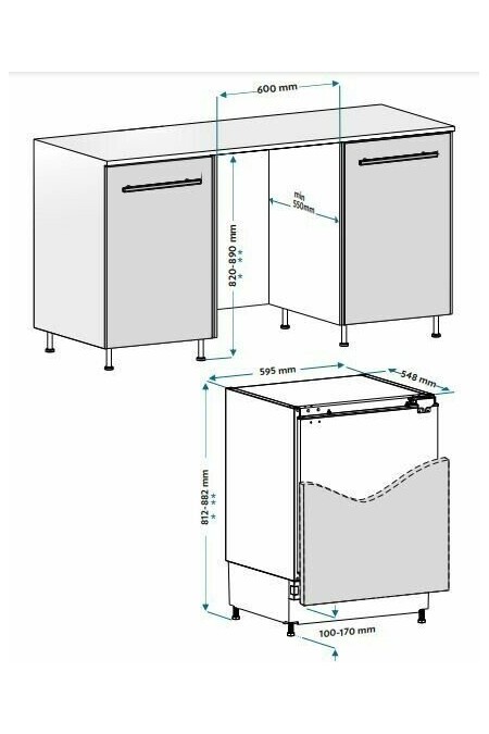 Встраиваемый холодильник Jackys JL BW170 (белый) 3