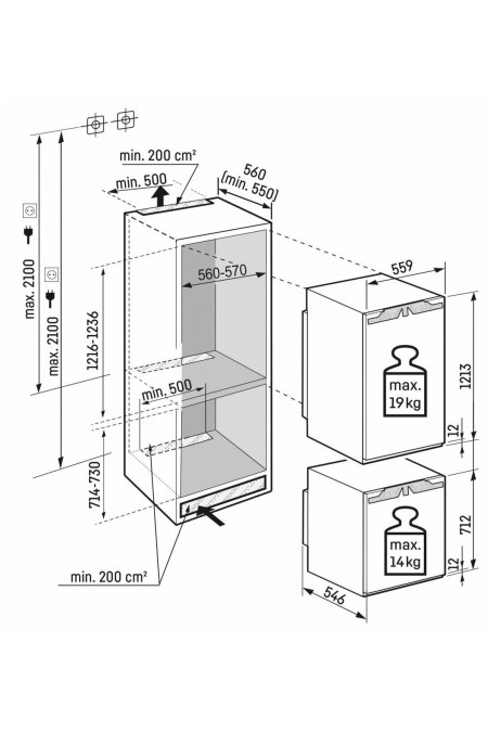 Встраиваемый холодильник Liebherr IXRF 5600 (белый) 4