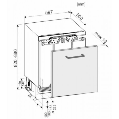 Встраиваемый холодильник Liebherr UIKP 1554 (белый) 7