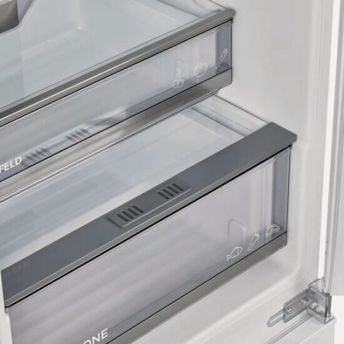 Встраиваемый холодильник MAUNFELD MBF17754NFWHGR LUX Inverter (белый) 4