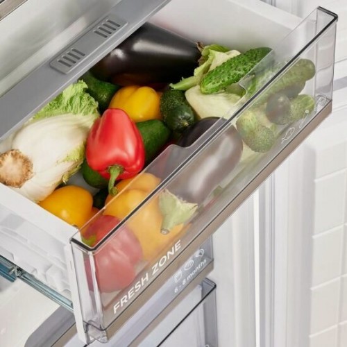 Встраиваемый холодильник MAUNFELD MBF17754NFWHGR LUX Inverter (белый) 7