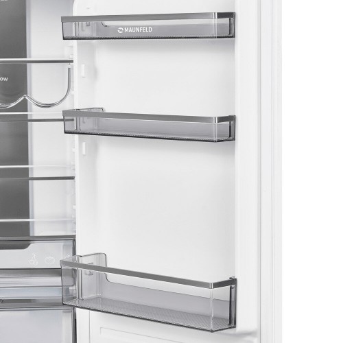 Встраиваемый холодильник Maunfeld MBF177NFWHGR Inverter (белый) 6