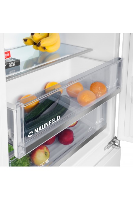 Встраиваемый холодильник Maunfeld MBF19369NFWGR LUX (белый) 7