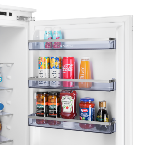 Встраиваемый холодильник Maunfeld MBF19369NFWGR LUX (белый) 9