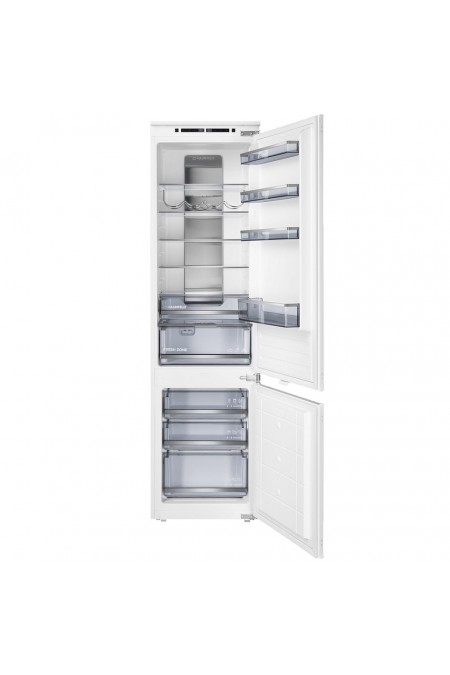 Встраиваемый холодильник Maunfeld MBF193NFWGR Inverter (белый) 