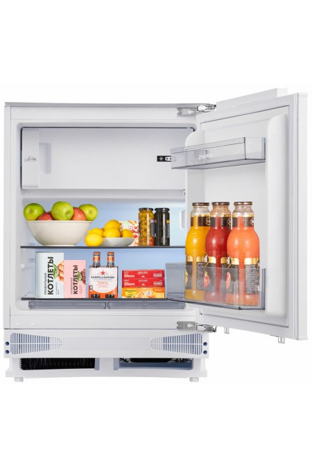 Встраиваемый холодильник Maunfeld MBF88SWGR Inverter (белый) 2