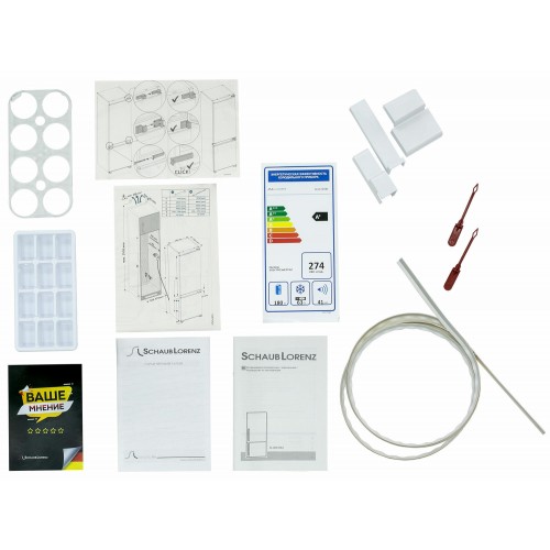 Встраиваемый холодильник Schaub Lorenz SLU E235B4 (белый) 9