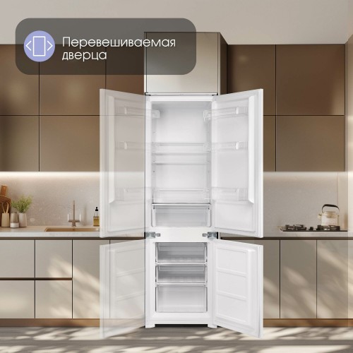 Встраиваемый холодильник Zigmund Shtain BR 03.1772 SX (белый) 6