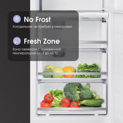 Встраиваемый холодильник Zigmund Shtain BR 06 X (белый) 5