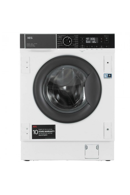 Встраиваемая стиральная машина AEG L7WBE68SI (белый) 