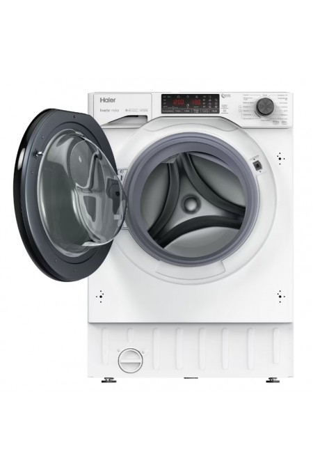 Встраиваемая стиральная машина Haier HWDQ90B416FWB-RU (белый) 2
