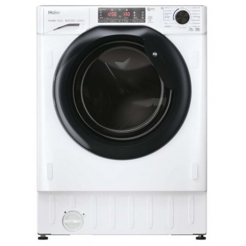 Встраиваемая стиральная машина Haier HWQ90B416FWB-RU (белый) 