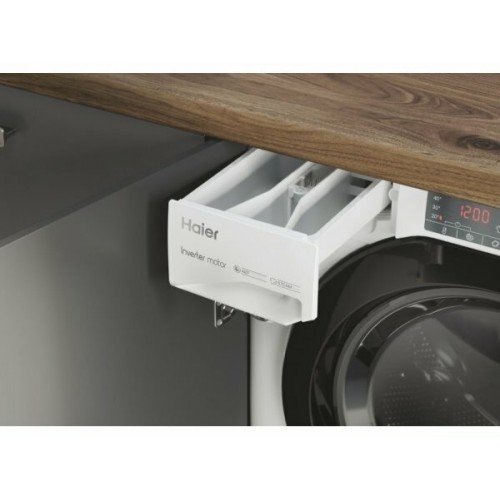 Встраиваемая стиральная машина Haier HWQ90B416FWB-RU (белый) 4