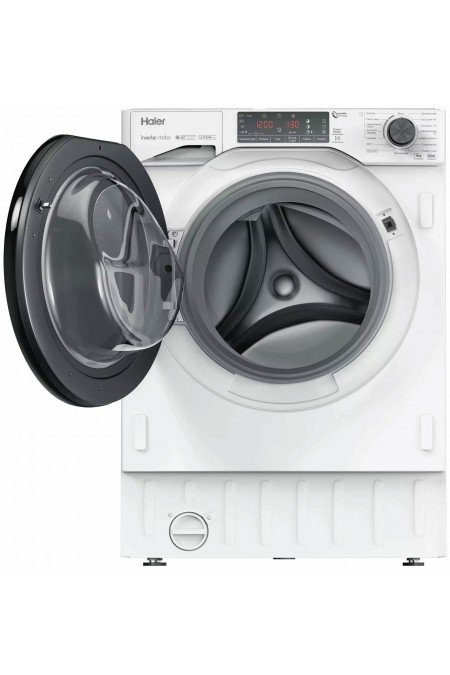 Встраиваемая стиральная машина Haier HWQ90B416FWB-RU (белый) 3