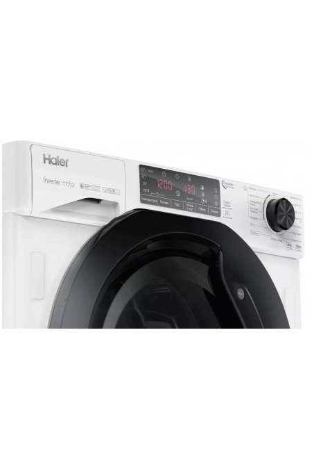 Встраиваемая стиральная машина Haier HWQ90B416FWB-RU (белый) 4