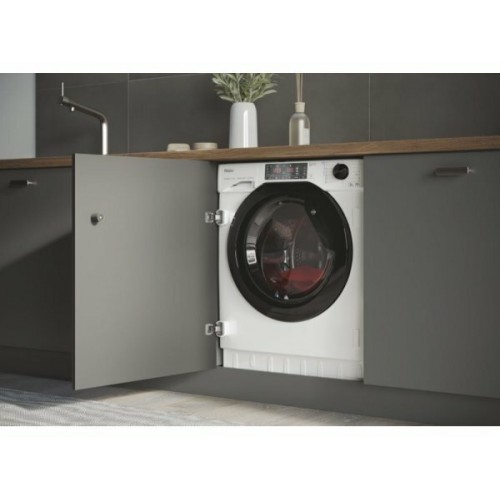 Встраиваемая стиральная машина Haier HWQ90B416FWB-RU (белый) 8