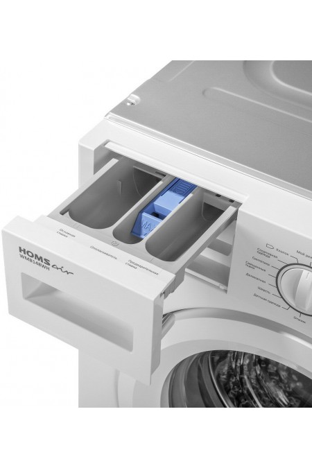 Встраиваемая стиральная машина HOMSair WMB148WH (белый) 5