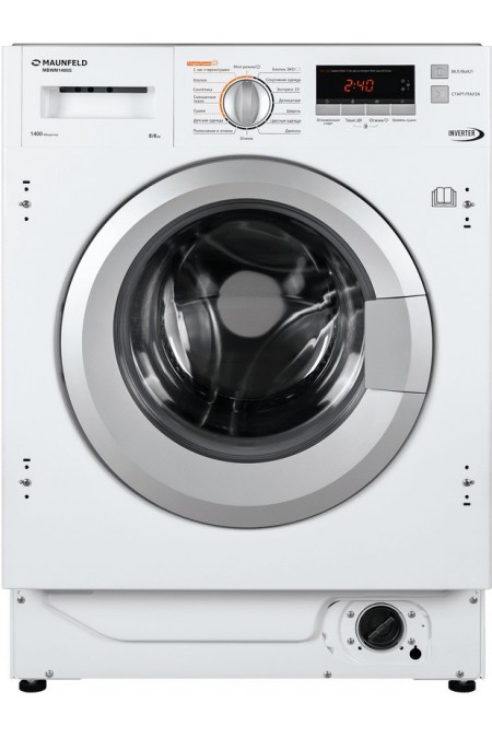Встраиваемая стиральная машина MAUNFELD MBWM1486S (белый) 