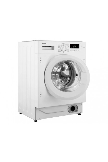 Встраиваемая стиральная машина Weissgauff WMI 6147 Inverter Steam (белый) 