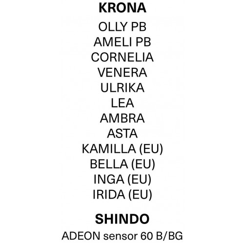 Фильтр угольный Krona тип TK (2 шт.) (черный) 1