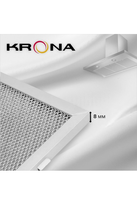 Жировой фильтр Krona 142.2150.04 210х326мм (серебристый) 3
