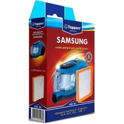 HEPA фильтр для пылесосов Topperr FSM 451 для пылесосов Samsung SC47, SC43, SC44 ,SC45, SC18M, VCDC, VCMA