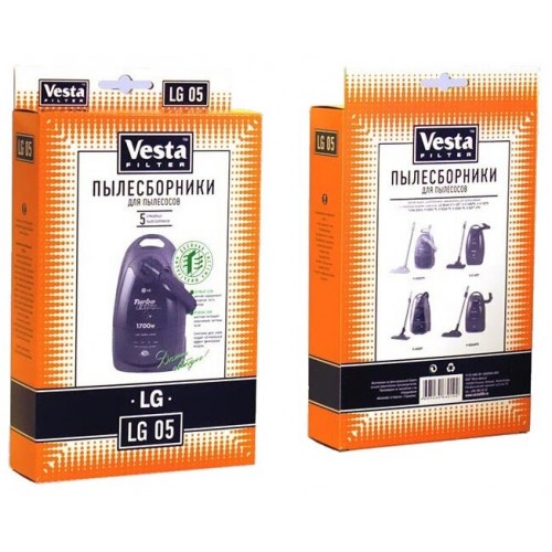 Комплект пылесборников Vesta LG 05 1