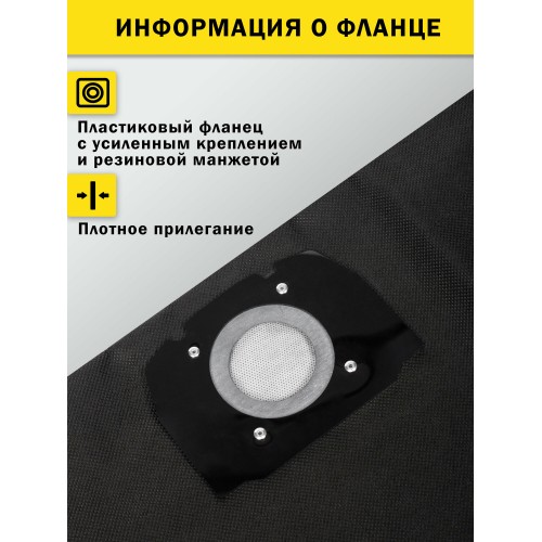 Нетканый фильтр-мешок Karcher для WD2 Plus и WD3 3